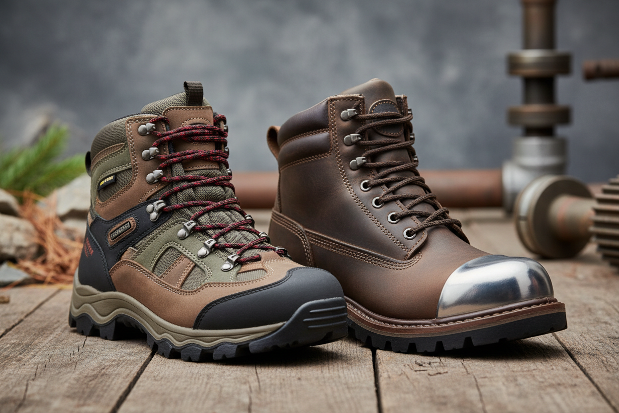 Bota de trilha ou bota de trabalho? Entenda as diferenças